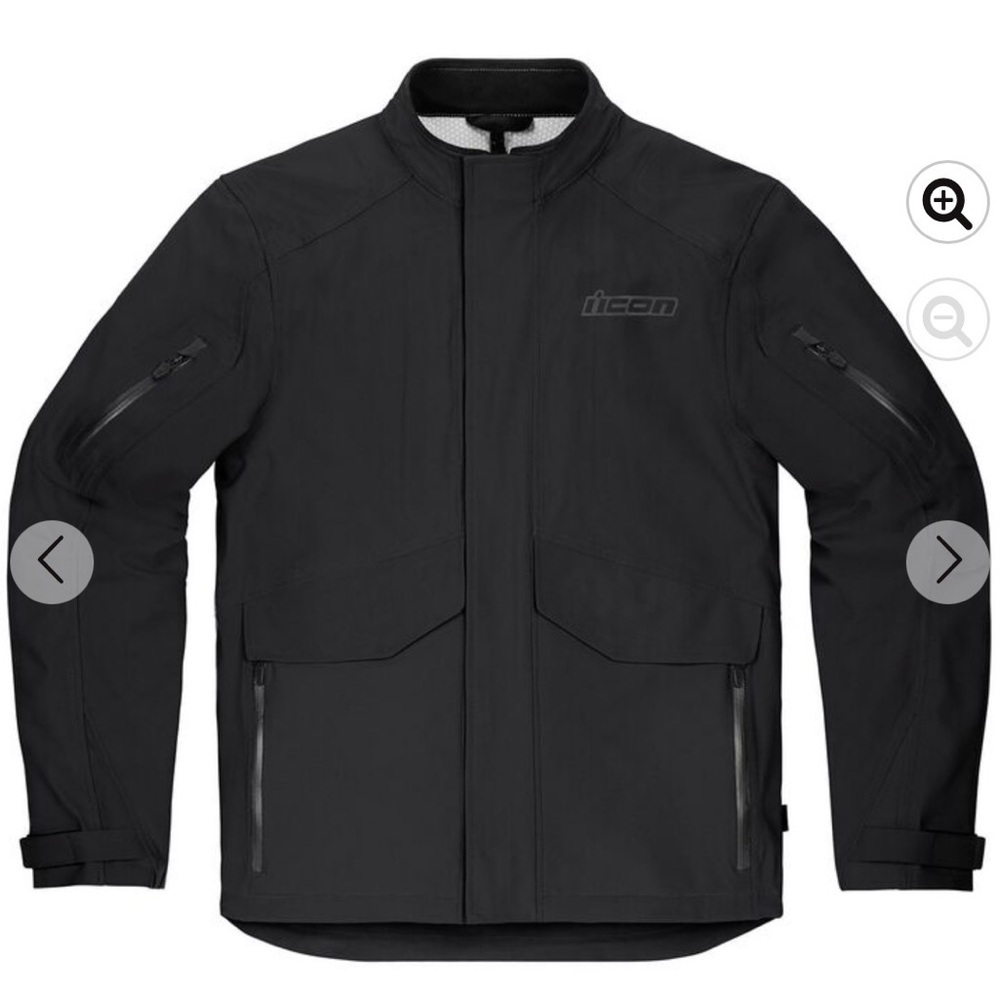 ICON STORMHAWK WP motorcycle jacket - 3X. like new